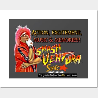 Smash Ventura - Action, excitment, music & memories! Posters and Art